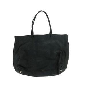Vintage PRADA Vela Nero Black Leather Tote Handbag B5990